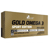 Olimp Gold Omega 3 Sport Edition, 120 cápsulas