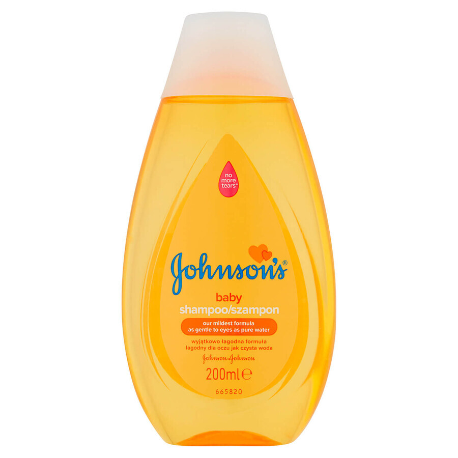 Johnson's baby, Gold, shampoo voor babyhaar, 200 ml