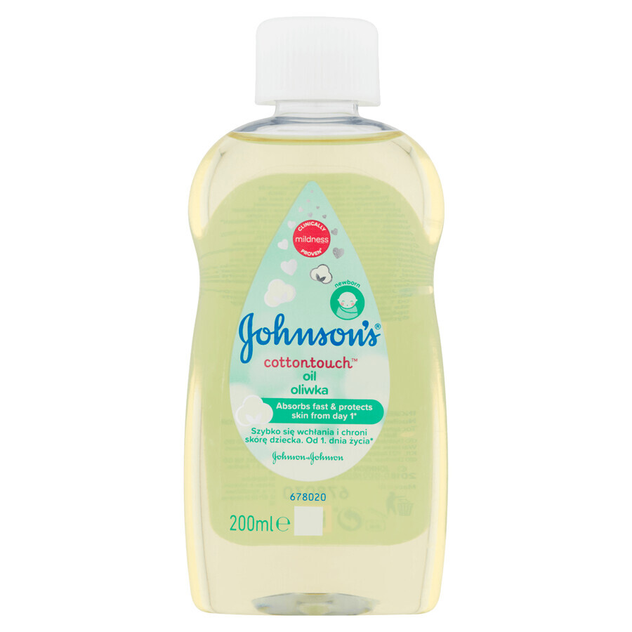 Johnson's Baby Cotton Touch, olie vanaf dag 1, 200 ml