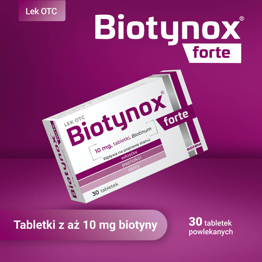 Biotynox Forte 10 mg, 30 comprimés