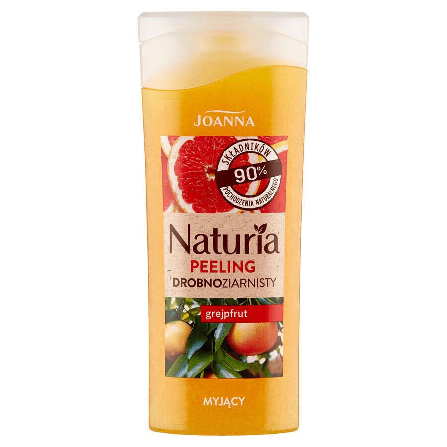 Joanna Naturia, scrub met fijne korrel, grapefruit, 100 g