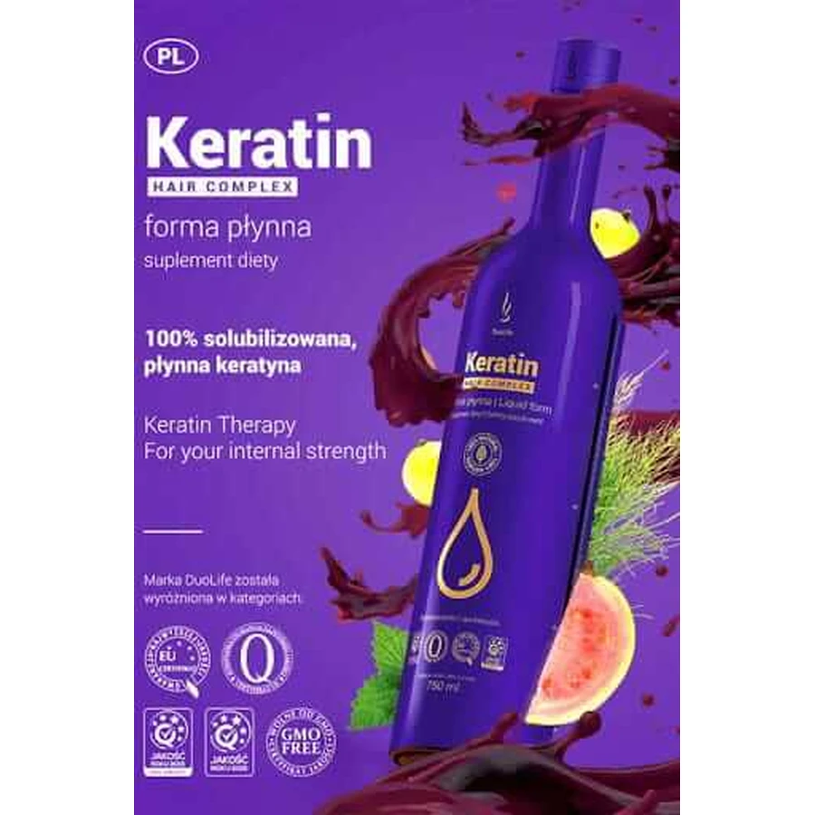 DuoLife Keratin, vloeibare formule, 750 ml