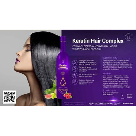 DuoLife Keratin, vloeibare formule, 750 ml