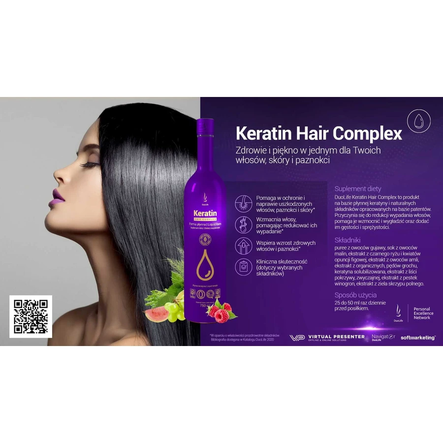 DuoLife Keratin, vloeibare formule, 750 ml