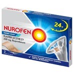 Nurofen Muscles and Joints 200 mg, plasture medicinal, 2 unități