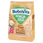 BoboVita Porcja Zbóż Porridge 7 granen, granen-eierpap, melkvrij, zonder toegevoegde suiker , na 8 maanden, 170 g