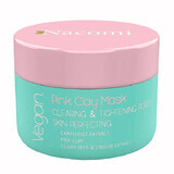 Nacomi Pink Clay Maks, mascarilla de arcilla rosa, 50 ml