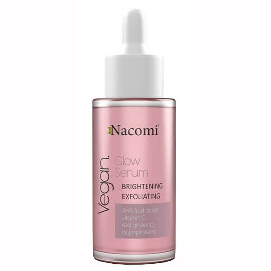 Nacomi Glov, serum facial iluminador y exfoliante, 30ml