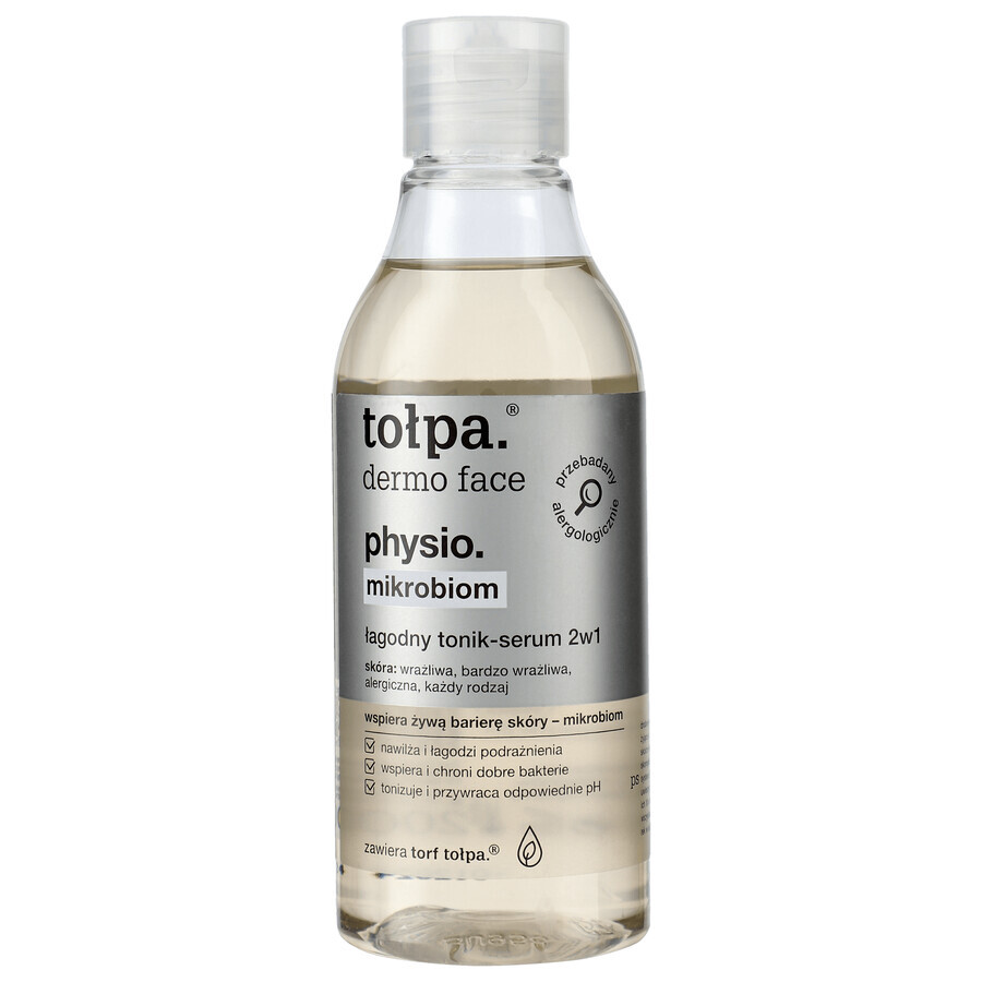 Tolpa Dermo Face Physio Mirkobiom, een zacht 2-in-1 tonic-serum, 200 ml