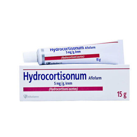 Hydrocortisonum Aflofarm 5 mg/g, Creme, 15 g