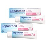 Set Bepanthen Baby, beschermende zalf tegen luieruitslag voor baby's, 2 x 100 g