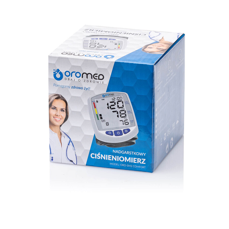 Oromed Oro-SM2 Comfort, elektronische polsbloeddrukmeter