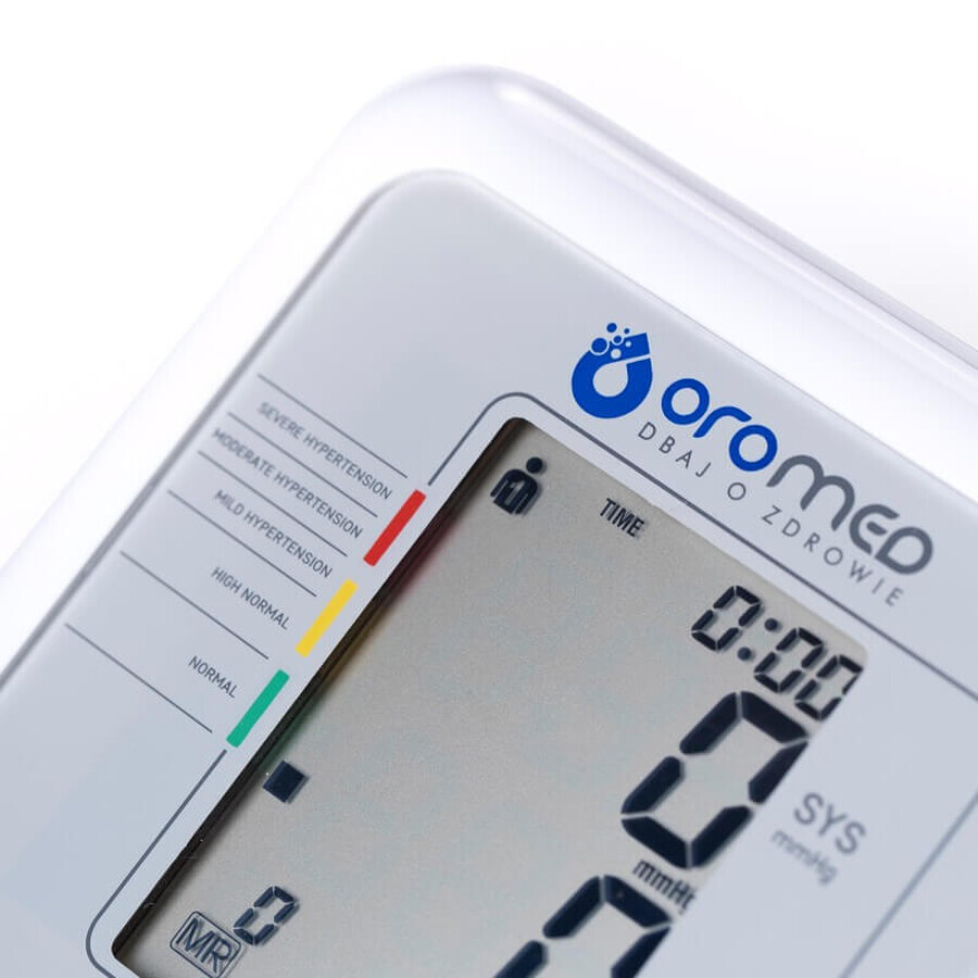 Oromed Oro-N1 Basic, elektronische bovenarm bloeddrukmeter met voeding