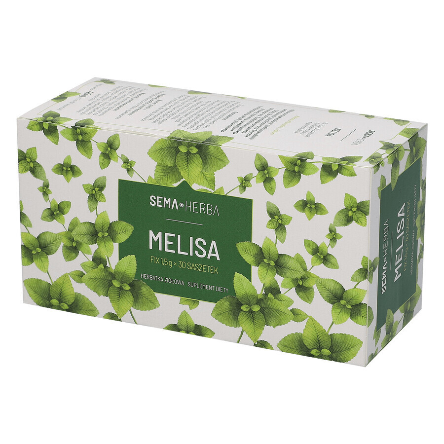 SEMA Herba Melissa Fix, 1,5 g x 30 sachets