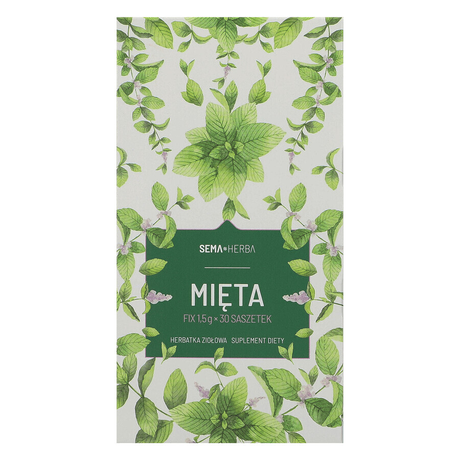 SEMA Herba Mint Fix, 1.5 gx 30 sachets