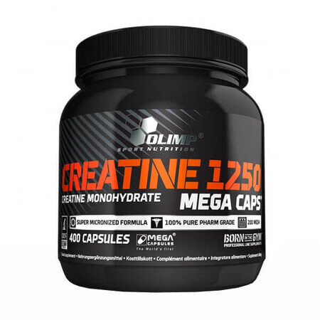 Olimp Creatine 1250 Mega Caps, 400 capsules