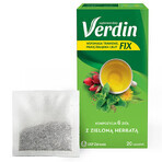 Verdin Fix con té verde, 20 sobres