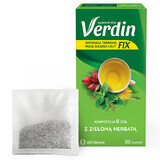 Verdin Fix met groene thee, 20 zakjes