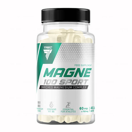 Trec, Magne 100 Sport, 60 capsules