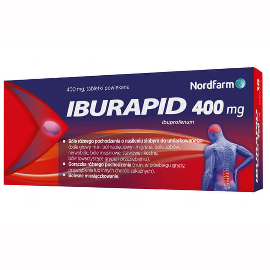 Iburapid 400 mg, 20 Filmtabletten