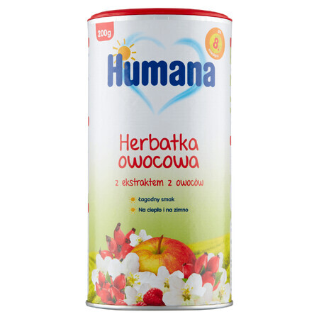 Humana Vruchten thee, gegranuleerd, na 8 maanden, 200 g