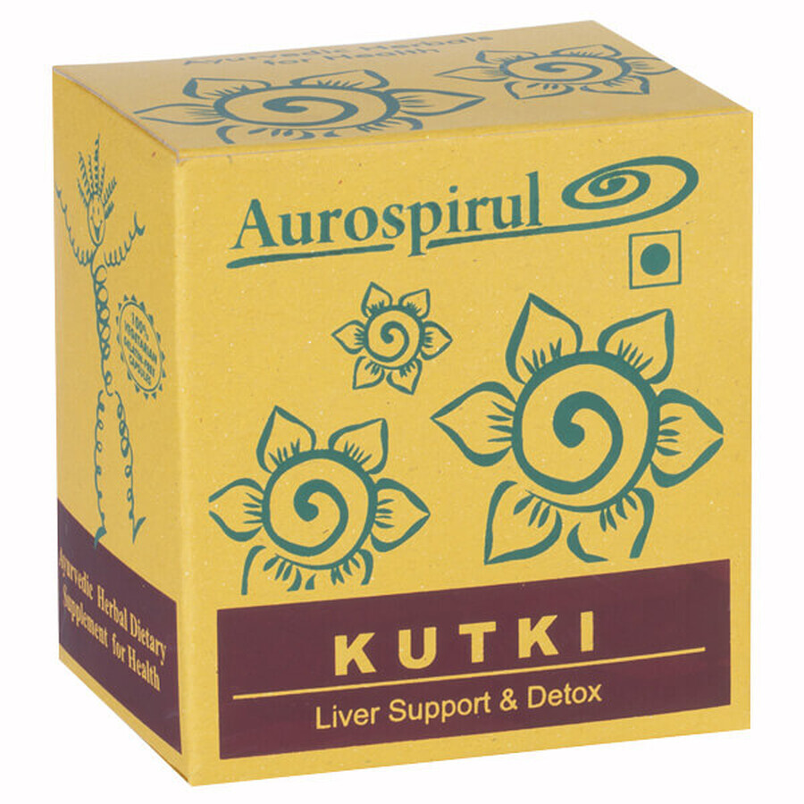 Aurospirul Kutki 350 mg, 100 cápsulas