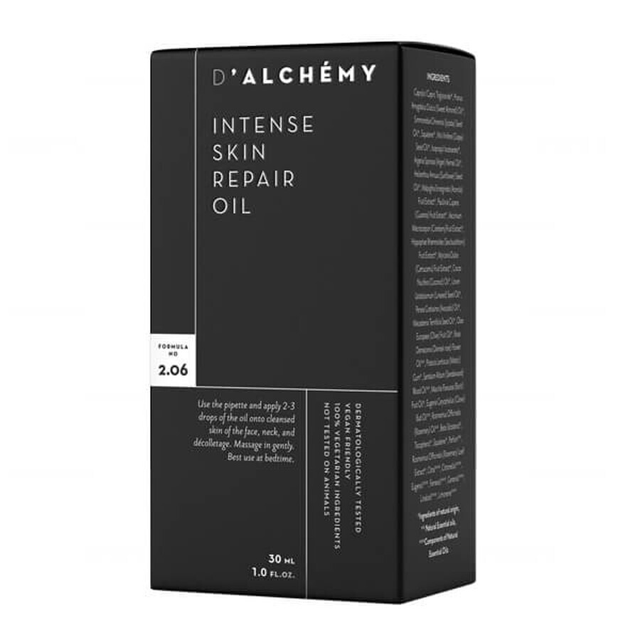 D'Alchemy, ulei de față regenerant intensiv, 30 ml