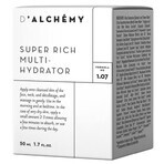 D'Alchemy Super Rich Multi-Hydrator, crema rica para pieles secas, 50 ml