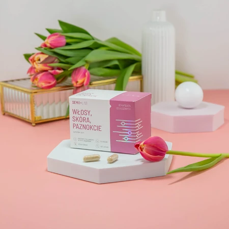 SEMA Lab Haar, Huid, Nagels, 60 cellulose capsules
