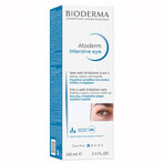 Bioderma Atoderm Intensive Eye, 3-in-1 verzorging voor geïrriteerde ooglidhuid, 100 ml