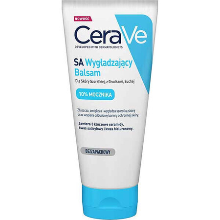 CeraVe SA, gladmakende bodylotion, 10% urea, ruwe, oneffen en droge huid, 177 ml