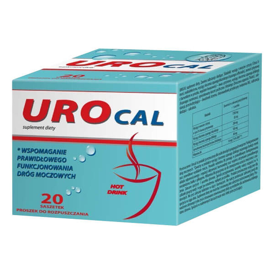 Urocal, Poeder, 20 sachets