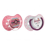 Lovi, dynamic pacifier Indian Summer, Girl, from 18 months, 2 pieces