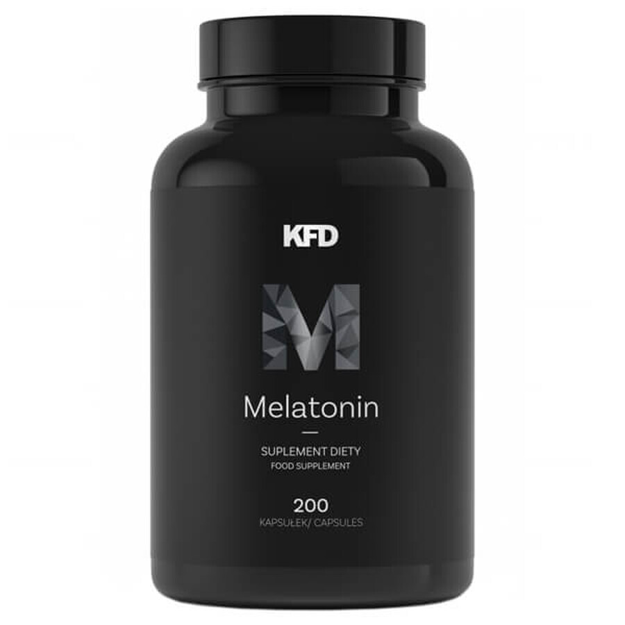 KFD Melatonin, melatonin 1 mg, 200 capsules