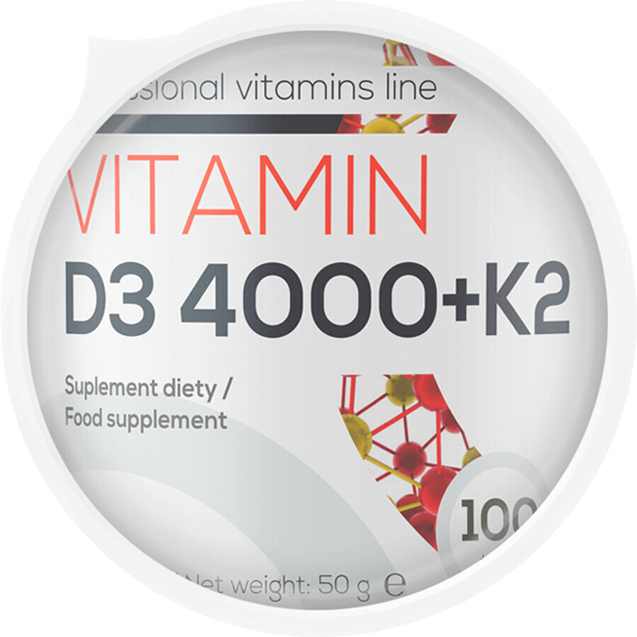 OstroVit Vitamin D3 4000 + K2, 100 tablets