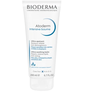 Bioderma Atoderm Intensive Baume, beruhigende, lindernde Lotion, trockene und atopische Haut, ab Geburt, 200 ml
