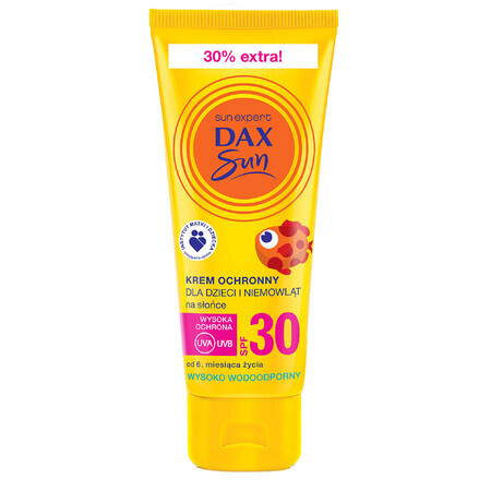 DAX Sun, zonnebrandcrème voor baby's en kinderen, SPF 30, vanaf 6 maanden, 75 ml