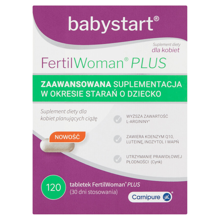 Babystart FertilWoman Plus, 120 tabletten