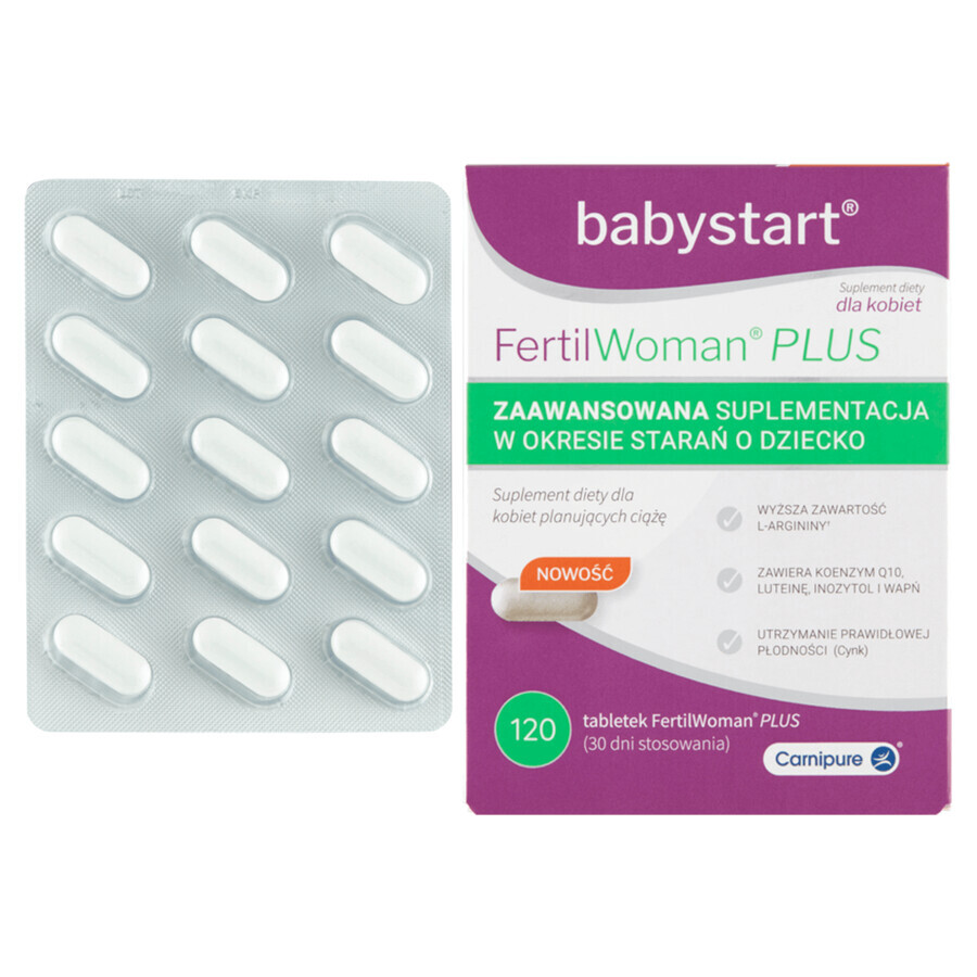 Babystart FertilWoman Plus, 120 tabletten