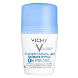 Vichy Optimal Tolerance, mineralischer Deoroller 48h, 50 ml