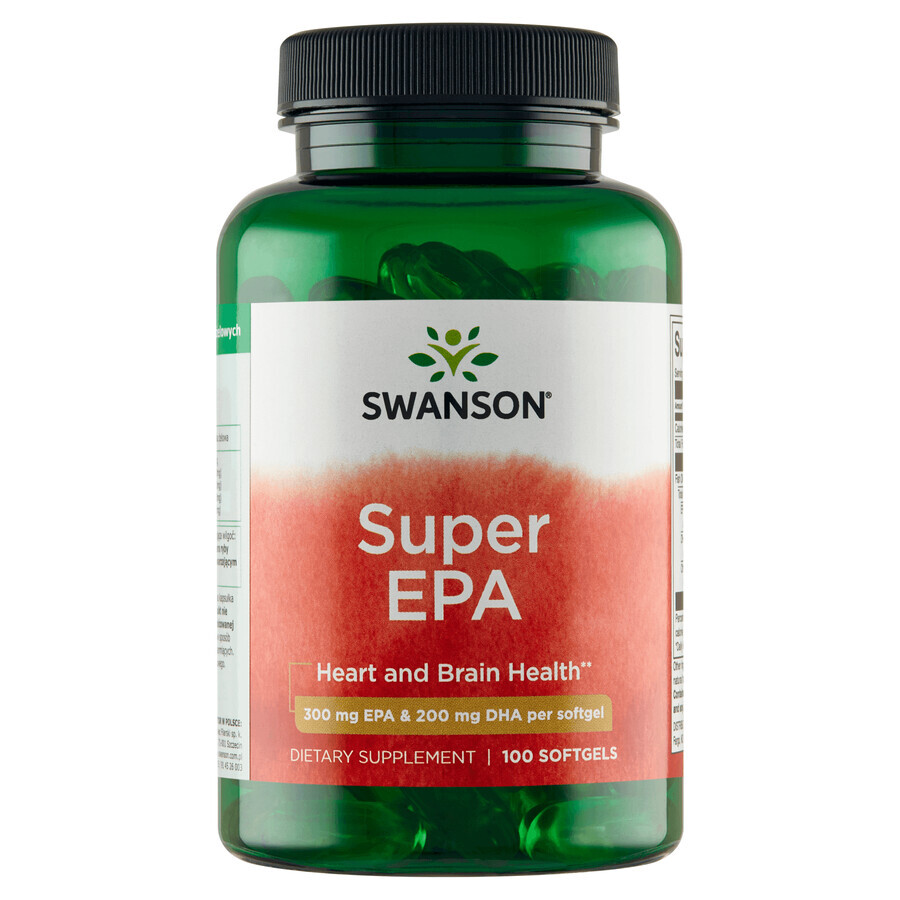 Swanson Super EPA, 100 capsule