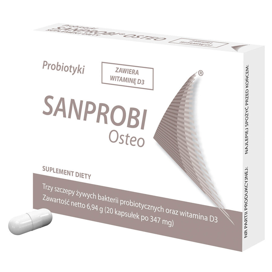 SanProbi Osteo, 20 capsules