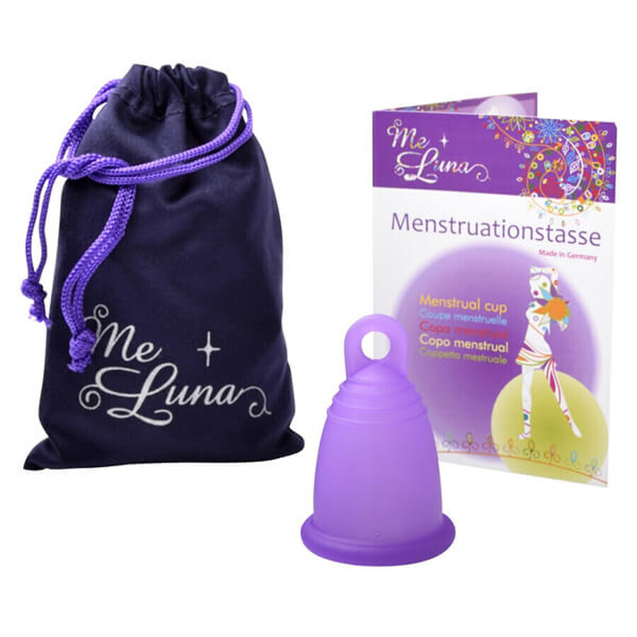 MeLuna, menstruatiecup, maat M, paars, Classic, 1 stuk