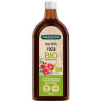 Premium Rosa Wilde Roos, 100% biologisch vruchtensap, 500 ml