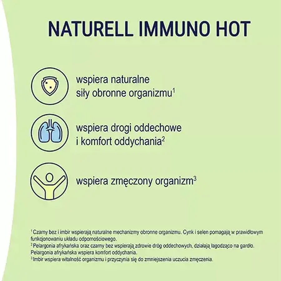 Naturell Inmuno Caliente, 10 sobres