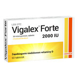 Vigalex Forte 2000 IE, 60 tabletten