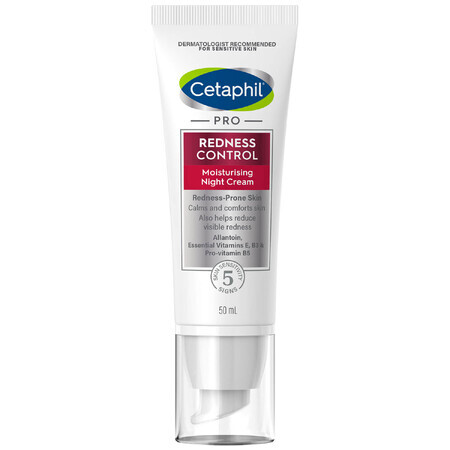 Cetaphil Pro Redness Control, hydraterende nachtcrème, gevoelige huid, 50 ml