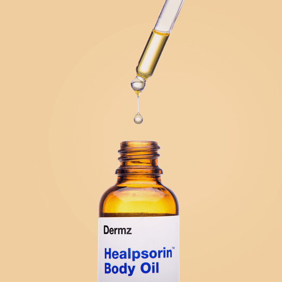 Healpsorin, body and face hemp oil for psoriasis and atopic dermatitis, 30 ml