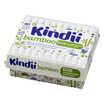 Cleanic Kindii Bamboe, wattenstaafjes voor baby's en kinderen, 60 stuks