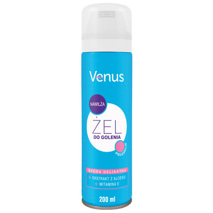 Venus, scheergel, aloë vera, 200 ml